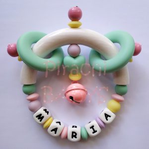 Sonajero Mordedor Personalizado - MARIA