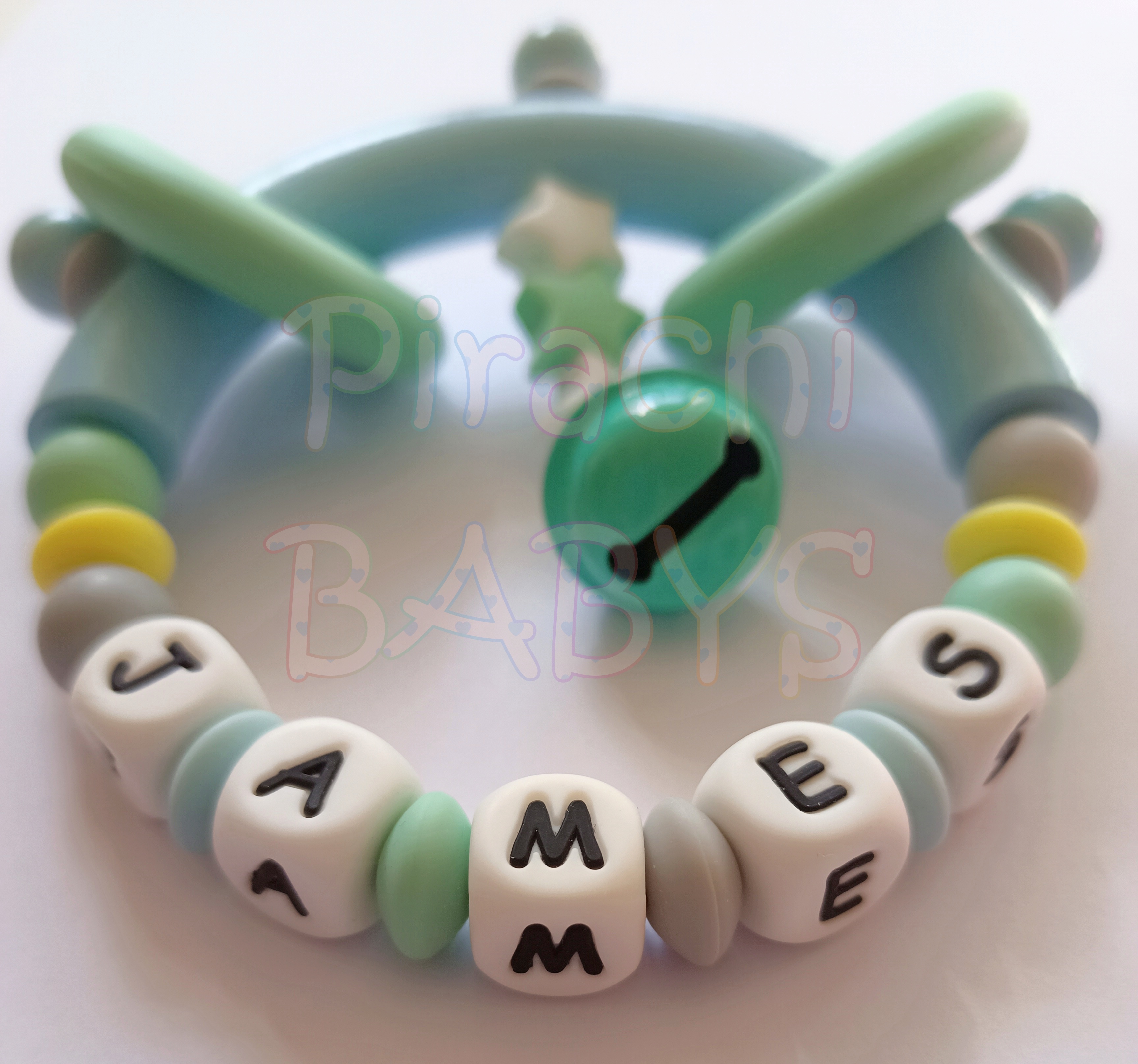 Sonajero Mordedor Personalizado - JAMES - Imagen 2